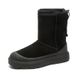 Unisex High-Top Winter Snow Boots With Thick Fleece Lining, Non-Slip Rubber Sole, And British Style For Men & Women_vogvips.com