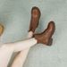 Women's Martin Autumn Single 2025 British Style Short Winter Fleece Lined New Genuine Leather Thick Sole Boots_vogvips.com