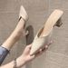 Internet Celebrity Closed-Toe Half Slippers For Women, Fashionable Outdoor Wear, Summer New Style, Fitting Room Pointed_vogvips.com