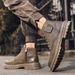 European Warm Series Men's Martin 2025 Autumn New Side Zipper British Style Motorcycle Leather Durable High-top Workwear Trendy Boots_vogvips.com