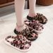 2024 Autumn Winter New Women Home Slippers Open-Toe Cross Band Linen Soled Indoor Slides Linen Soled Non-Slip Bathroom Slippers_vogvips.com