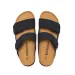 RUIZUSTOCK Hot White Two Velcro Cork Sandals Adjustable Strap Casual Open Toe Summer Slippers_vogvips.com