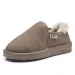EBV Designer Shoes 2025 New Genuine Leather Snow Boots Fashionable And Versatile Retro Cotton Shoes For Women_vogvips.com