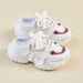 Half-trust Dad Shoes Female Student Casual Mesh Breathable Heightening Shoes_vogvips.com