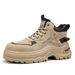 New Autumn British Style Outdoor Casual Fashion Thick-Soled Work Shoes Men's High-Top Trendy Martin Boots_vogvips.com