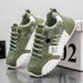 Trendy Men's Shoes For Spring And Autumn, Versatile Sports Running Shoes, Thick-Soled Height-Increasing Fashion Casual D_vogvips.com