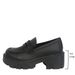 Women's British Style Platform Loafers Plus Size Slip-On Low Top Shoes Thick Sole Autumn New Style_vogvips.com