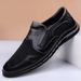 Men's Net Shoes Casual Soft Sole The Elderly Father Shoes Casual Men's Shoes Round Head Lace-up_vogvips.com