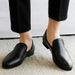 Men's shoes new breathable casual leather shoes Fashion bean shoes youth small leather shoes_vogvips.com