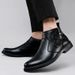 Martin Boots Leather Boots Style Men's Tooling Boots Medium Help Men's Short Boots_vogvips.com