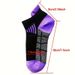 6 Pairs Women's Compression Sports Socks, Made Of Breathable Moisture Absorbing Fabric, Suitable For Running And Cycling_vogvips.com