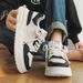 2025 New Spring Breathable Casual Sports Trendy High Sense Board Men's Thick Bottom Versatile White Shoes_vogvips.com
