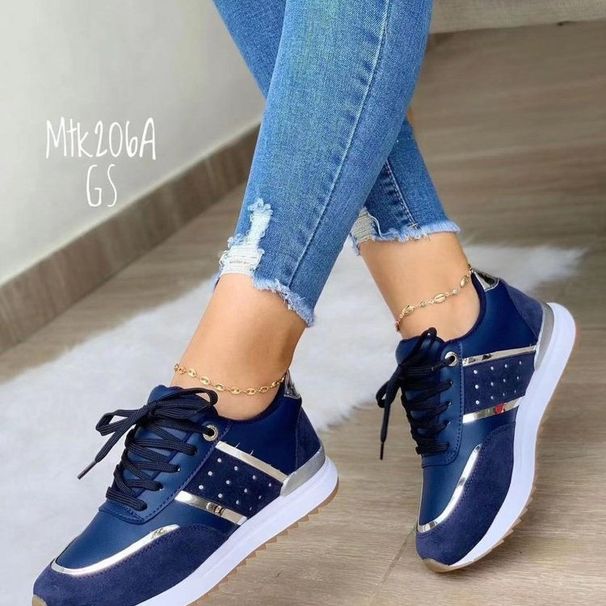 Women's Shoes Large Size Sports Casual Shoes Summer New Thick Bottom Casual Shoes Strap Sports Women's Shoes_vogvips.com