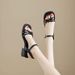 Stunning French-style Women's Sandals Outdoor Wear, New 2026 Model, A High-end Feel, Suitable For Pairing With Skirts,_vogvips.com