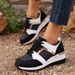 Women's Plus Size Athletic Sneakers – Lightweight Thick-Soled Casual Shoes For Walking & Everyday Wear_vogvips.com