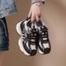 Autumn Thick Sole Student Dad Women's Mesh Breathable Sports Shoes Versatile Fashion Ugly Cute Dirty Super Cool Trend_vogvips.com
