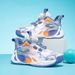 Kids' shoes mesh basketball shoes spring rotating buckle boys sports shoes double mesh breathable running shoes_vogvips.com