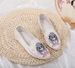 Women’s Shoes Daily Pointed Low Heeled Embroidered Elegant Style Embroidered Cloth Shoes For Women_vogvips.com