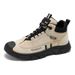 European Warm Series 2025 Autumn New High-top Martin Boots Non-slip Wear-resistant Outdoor Hiking Work Men's Casual Shoes_vogvips.com