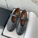 2025New Year Mary Jane Shoes Women Genuine Leather Round Toe Studded Flat Comfortable Ballet Dance Shoes_vogvips.com