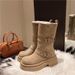 Maillard Boots Women's Thick-soled Two-wear Inner Height-increasing Small Medium Boots Martin Boots Women's Short Boots_vogvips.com