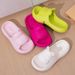 Female 2025 New Indoor Home Bathroom With A Feeling Of Stepping On Feces, Slip And Non Smelly Feet, Cool Slippers For_vogvips.com