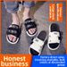 Summer Korean Style Women's Casual Trendy Beach Couple Slippers Fashionable Thick Soled Outdoor Wear Stylish for Students_vogvips.com