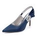 Women's High Heeled Pointed Toe Dress Shoes Rhinestones Bridal Bridesmaid Wedding Evening Shoes_vogvips.com