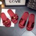 Wedding Slippers, Festive A Pair Of Spring And Summer Couples, Accompanying Wedding, Morning Robe, Groom, Bride, Red,_vogvips.com
