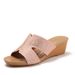 Women's Summer Fashion Sandals Outdoor Wear 2026 New Model Cross-border Versatile Thick-soled Height-increasing Wedge_vogvips.com