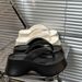 EVA Thick-soled For Women 2026 New Popular Model, Height-increasing, Non-slip, Fashionable And Simple Women's Flip-flops_vogvips.com