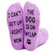 Non-hair off coral velvet cake socks Animal series foot soles letter dot glue floor socks_vogvips.com