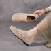 Women’s Shoes Niche Light Luxury New Women's Shoes Retro Single Shoes Low Top First Layer Cowhide Mule Loafers_vogvips.com
