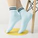Kids Boys Girls Cotton - Seamless Double Needle Ribbed 2-Stripe, Teens Students All Season School Home Sports Socks_vogvips.com