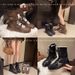 Women Boxing Boots Round Toe 2025 Martin Women's Short Boots German Training Casual Sports Autumn New Mid-Calf Western Boxing_vogvips.com