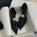 Sheepskin Version Xiaoxiangfeng Camellia Leather Mary Jane Single Women S Wedges Pointed Shoes High Heels Sandals_vogvips.com