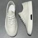White Sneakers 2025 New Spring Casual Leather Breathable Trendy Soft Sole Full Cowhide Men's Shoes_vogvips.com