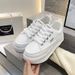 Internet Celebrity Xiaobai Versatile New Soft Lightweight Board Women's Autumn Thick Soled Height Increasing Shoes_vogvips.com