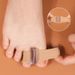 Silicone Toe Separator – Dual-Hole Bunion Corrector For Overlapping Toes & Hallux Valgus (Skin Tone, S/L Sizes, All-Season Comfort)_vogvips.com