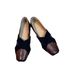 Lancui Version ~ Square Toe Pig Nose Cross Strap Ballet Shallow Mouth Flat Women's Elegant Mary Jane Single Shoes_vogvips.com