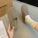 2025 Thick-Soled Outdoor For Women Autumn New Vatile Slip-On Lazy Shoes To Match Dresses Closed-Toe_vogvips.com