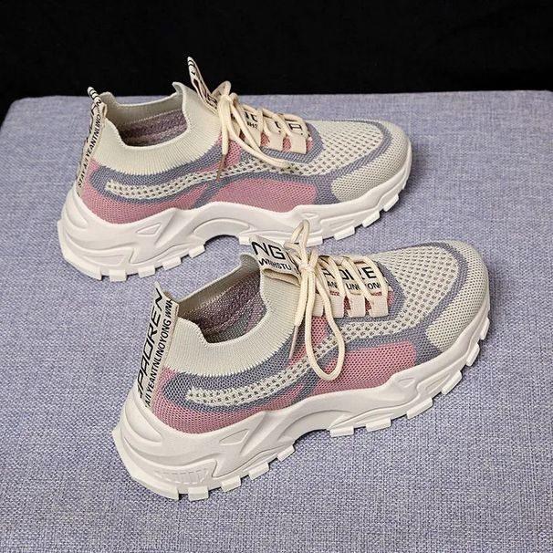2023 Spring Summer New Women's Dad Trendy Student Sneakers Casual Shoes Manufacturer Wholesale Dropshipping_vogvips.com