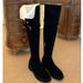 1178225343@qq.com Internet Celebrity Style Over-the-Knee Riding Boots Women, Thick Sole, Fleece-Lined, Long Versatile Snow Boots, Women's_vogvips.com
