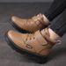New Leather Spring Men's Shoes High-top Men's Heightening Tooling Martin Boots_vogvips.com