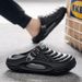 2025 New Fashion Clogs Men Beach Sandals Dual-use Massage Comfortable Thick Sole Male Summer Stylish Slippers Non-slip 36-45_vogvips.com