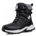 Warm Cotton Boots 2025 New Men's Thickened High-Top Boots Snow Boots Stylish And Versatile_vogvips.com