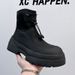 Martin Boots Men's High-top Thick-soled Functional Wind Tooling Couple Snow Boots Heightening Outdoor Chelsea Boots_vogvips.com