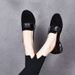 Soft Leather 2026 New Spring Frosted Fashion Women's Shoes Flat Loafers Low-heel Soft-soled Moccasins_vogvips.com