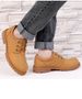 Men's Round Head Men's Casual Shoes Front Lace-up Loafers Low Heel Work Men's Shoes_vogvips.com