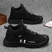 European Warm Series 2025 Autumn New High-top Martin Boots Non-slip Wear-resistant Outdoor Hiking Work Men's Casual Shoes_vogvips.com